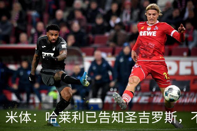 米体：哈莱利已告知圣吉罗斯，不参加任何可能危及转会国米的比赛